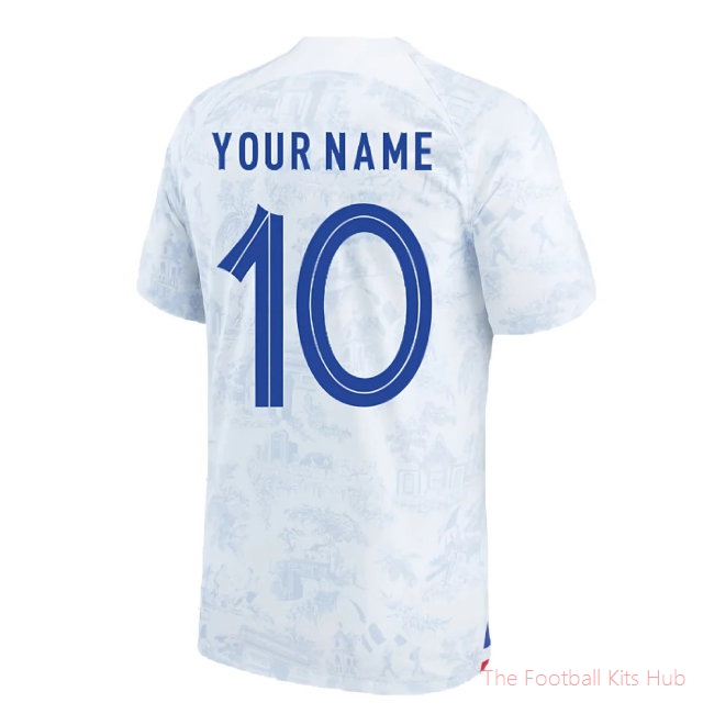 2022-2023 France Away Shirt (Your Name)-unisoccer store